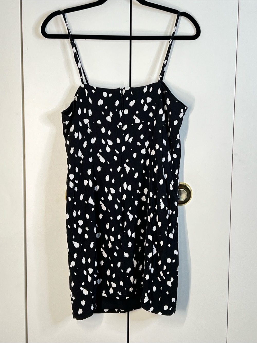 BARDOT Women’s Size 6 Small Mini Dress Black and White Strappy